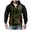 AG, variant on YIWULA Men's Quarter-Zip Tactical Hoodie, Fleece Pullover with Multi-Pockets, Long Sleeve Workout Sweatshirt, Fall & Winter Streetwear, Durable Fabric(S,White)