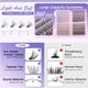 thumbnail image 5 of Kit de extensiones de pestañas postizas AOPING Wispy Lashes, 5 of 9
