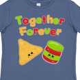 thumbnail image 4 of Inktastic Together Forever- Chips and Salsa Boys or Girls Toddler T-Shirt, 4 of 5