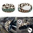 thumbnail image 5 of Yuyamidu Aztec Car Hood Cover Brown Cow Print Side Mirror Covers for Cars Sedans 1 Car Front Hood Cover Protector 2 Auto Side View Mirror Covers Fashion Car Exterior Accessory, 5 of 7