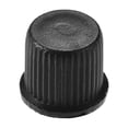 thumbnail image 1 of Tapas de válvula de aire acondicionado automotriz Unique Bargains 1 pieza plástico ABS negro, 1 of 1