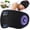 Black, variant on Sleep Mask, Bluetooth Eye Mask Bluetooth, TOPOINT Breathable Cotton Sleep Headphones for Sleeping Side Sleepers Travel Meditation Music Headsets with Microphone Handsfree Men Women, Black