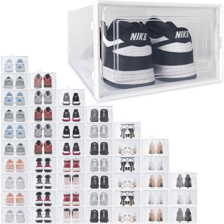 Ollie Drop Front Soft Plastic Shoe Box - Fits Up to Size 13 Mens ...