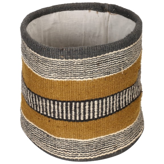 Jute Planter Basket Woven Basket for 6" Flower Pot Floor Indoor Planters, 8” x 8” Storage Organizer Basket Rustic Home Decor, Boho Storage Earth-Friendly Planter (8x8 Inches, )