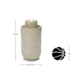 thumbnail image 3 of LuxenHome Outdoor Lighted Polyresin Fountain with Planter, Decorative Garden Accent, 3 of 14