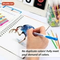 thumbnail image 5 of Gel Pen Refills, Shuttle Art 120 Colors (No Duplicates) Gel Pen Refills, 7 Color Types for Adults Coloring Books Drawing Doodling Crafts Scrapbooking Journaling, 5 of 7