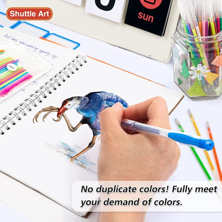 Shuttle Art Gel Pen Refills, 120-Color Set photo 4