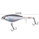 thumbnail image 1 of 6.5cm 6g Cebo de pesca duro artificial Topwater Spin Pencil Señuelos (plata negra) Likrtyny Para estrenar, 1 of 8