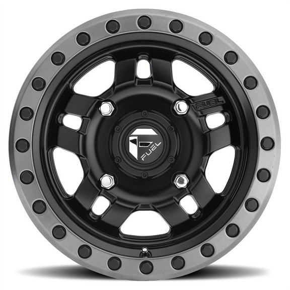 Fuel Anza 14x7 ATV/UTV Wheel - Matte Black (4/110) 4 3 [D5571470A444]