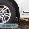 thumbnail image 3 of HOMEMAXS 4pcs Mud Flap Car Mud Guard Splash Guard Wheel Mud Guard Universal Mud Flap Car Exterior Accessories, 3 of 8