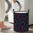 thumbnail image 4 of Goofa Colorful Balloons Printed Circular Hamper,Laundry Basket with Handles,Storage Baskets Foldable,Large Capacity Laundry Hamper-Small, 4 of 8