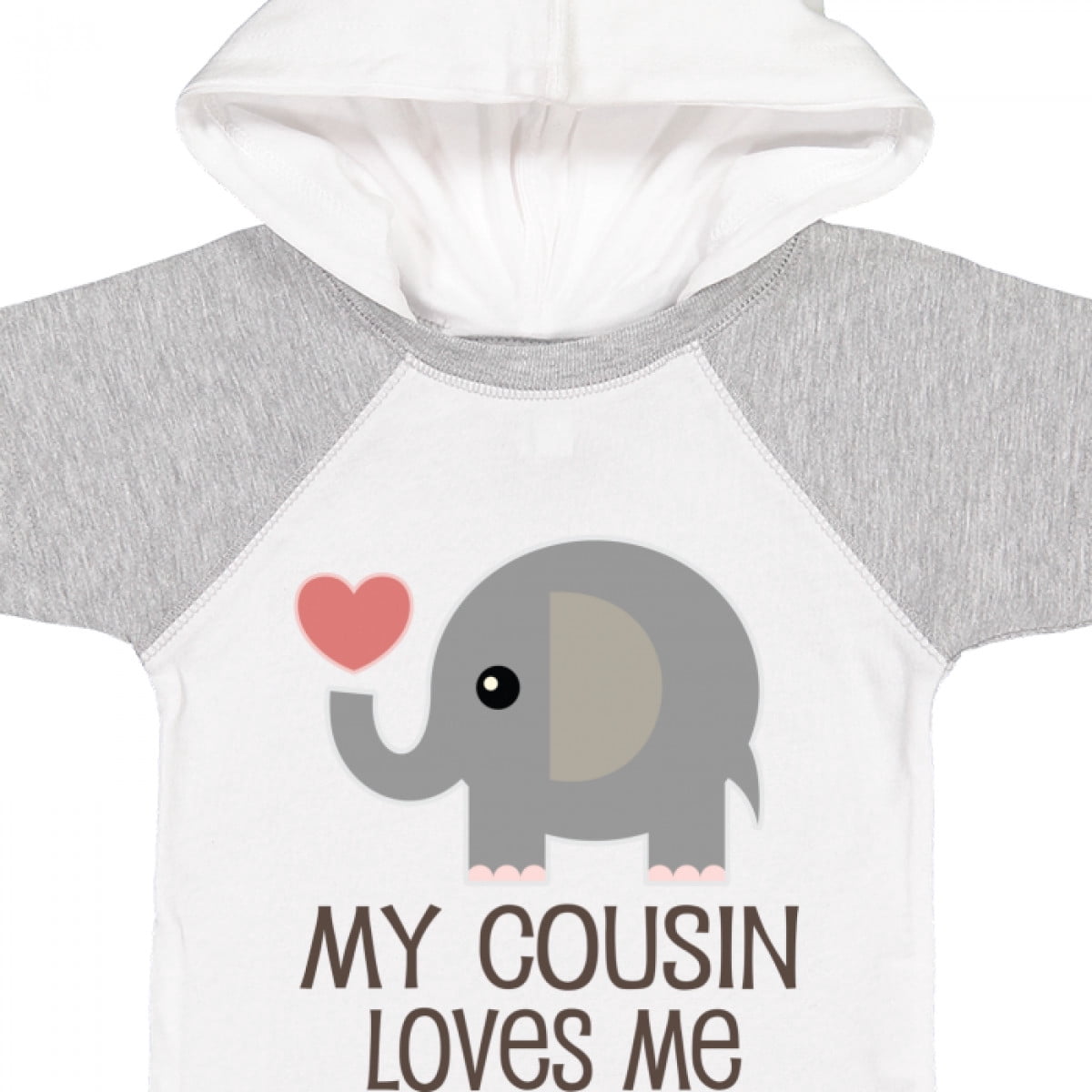 Inktastic My Cousin Loves Me Boys or Girls Baby Bodysuit