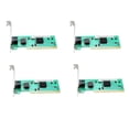 thumbnail image 1 of 4X 82540 1000Mbps Gigabit PCI Network Card Adapter Diskless RJ45 Port 1G Pci Lan Card Ethernet,4 x Gigabit network card adapter, 1 of 6