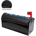 thumbnail image 2 of Coolnut Mailbox Cover Colorful Stars Post Mail Box Cover Magnetic Mail Wraps Cover Oversize 25.4" L x 20.78" W, 2 of 5
