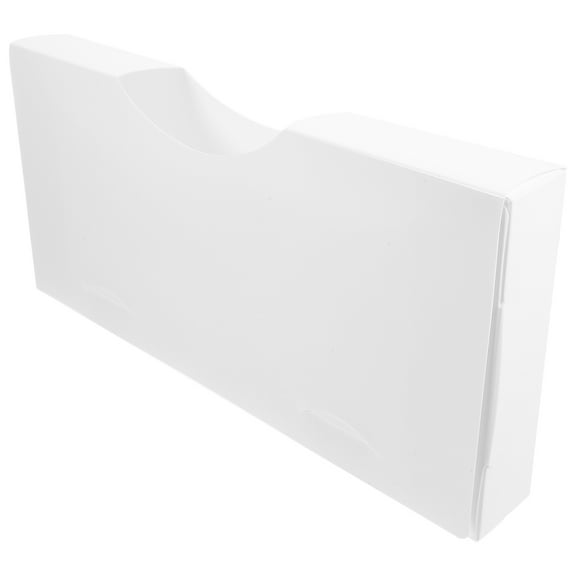 Glove Storage Box Reusable Bag Dispenser Plastic Trash Holder Organizer Boxes White