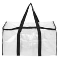 thumbnail image 1 of OULII Blanket Container Transparent PVC Heavy Duty Organizer for Moving 1Set, 1 of 8