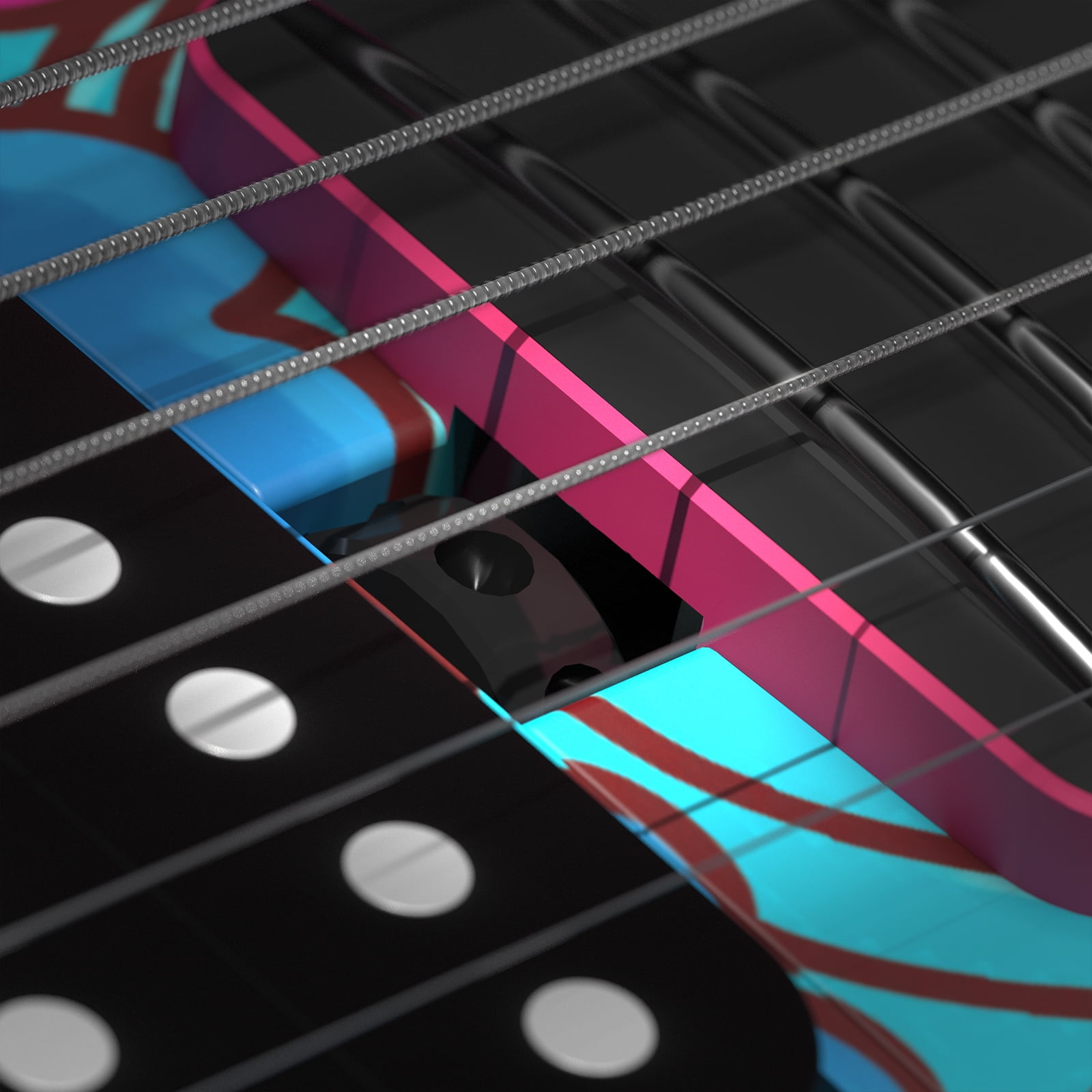 Enya Nova Go Sonic Smart Electric Carbon Fiber Guitar with 10W Wireless Speaker, Black