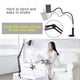 thumbnail image 4 of Soporte para tableta SAMHOUSING para cama que gira 360° para iPad y iPhone, 4 of 9