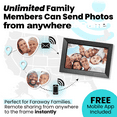 thumbnail image 6 of PhotoSpring Battery+AC Powered  10in Digital Frame No Subscription Fee, 6 of 11