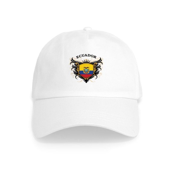 CafePress - Ecuador Cap - Adjustable 100% Brushed Unisex Casual Cotton Baseball Cap, Beige, 1