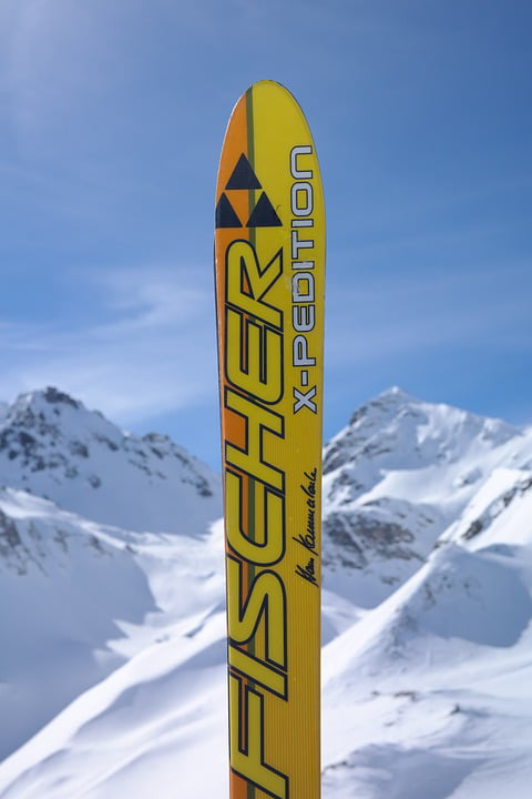Set of 5 Fischer Ski Sticker Racing Team Skis Skiing Mountain Sports Gear 