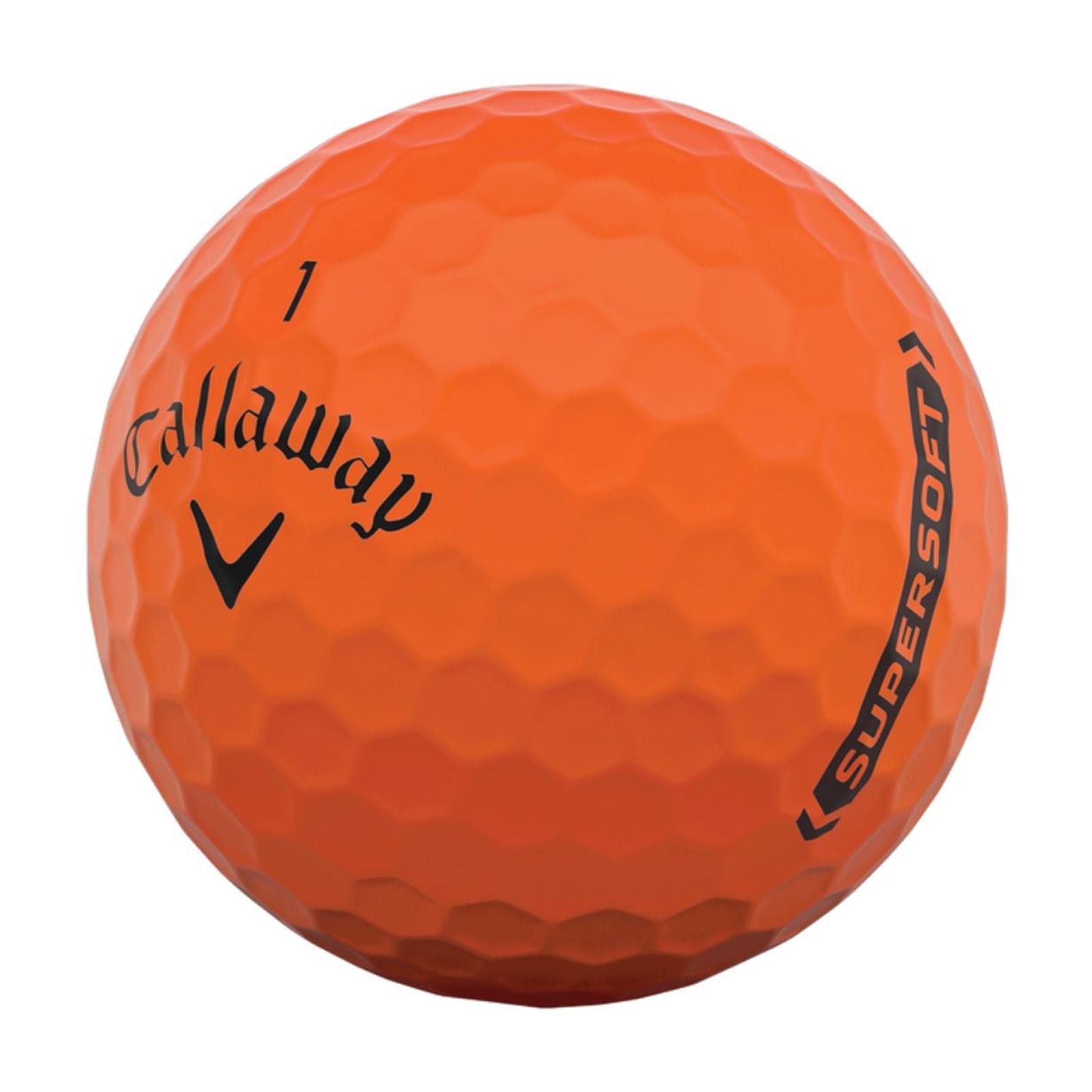 Callaway Super Soft Matte 2021 Orange Golf Balls 12 Pack