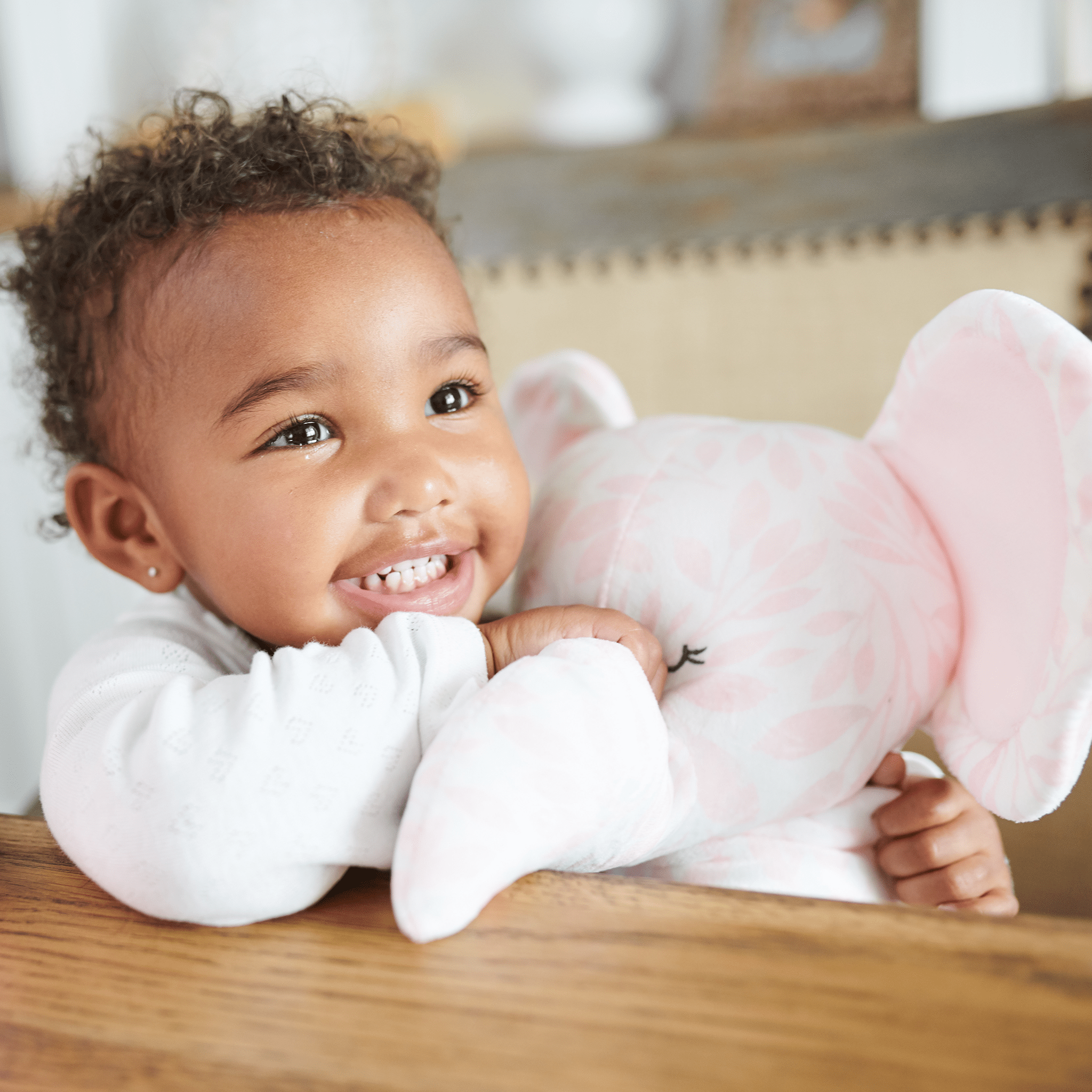 Super Soft Plush Elephant Poppy 15"