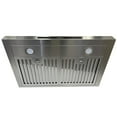 thumbnail image 3 of NOVEL 30" Stainless Steel Wall Mount Range Hood - 900 CFM Powerful Ventilation for Efficient Cooking - Touch Control, LED Lighting & Quiet Operation - Perfect for Modern Kitchens | PRO-NWZ01, 3 of 11