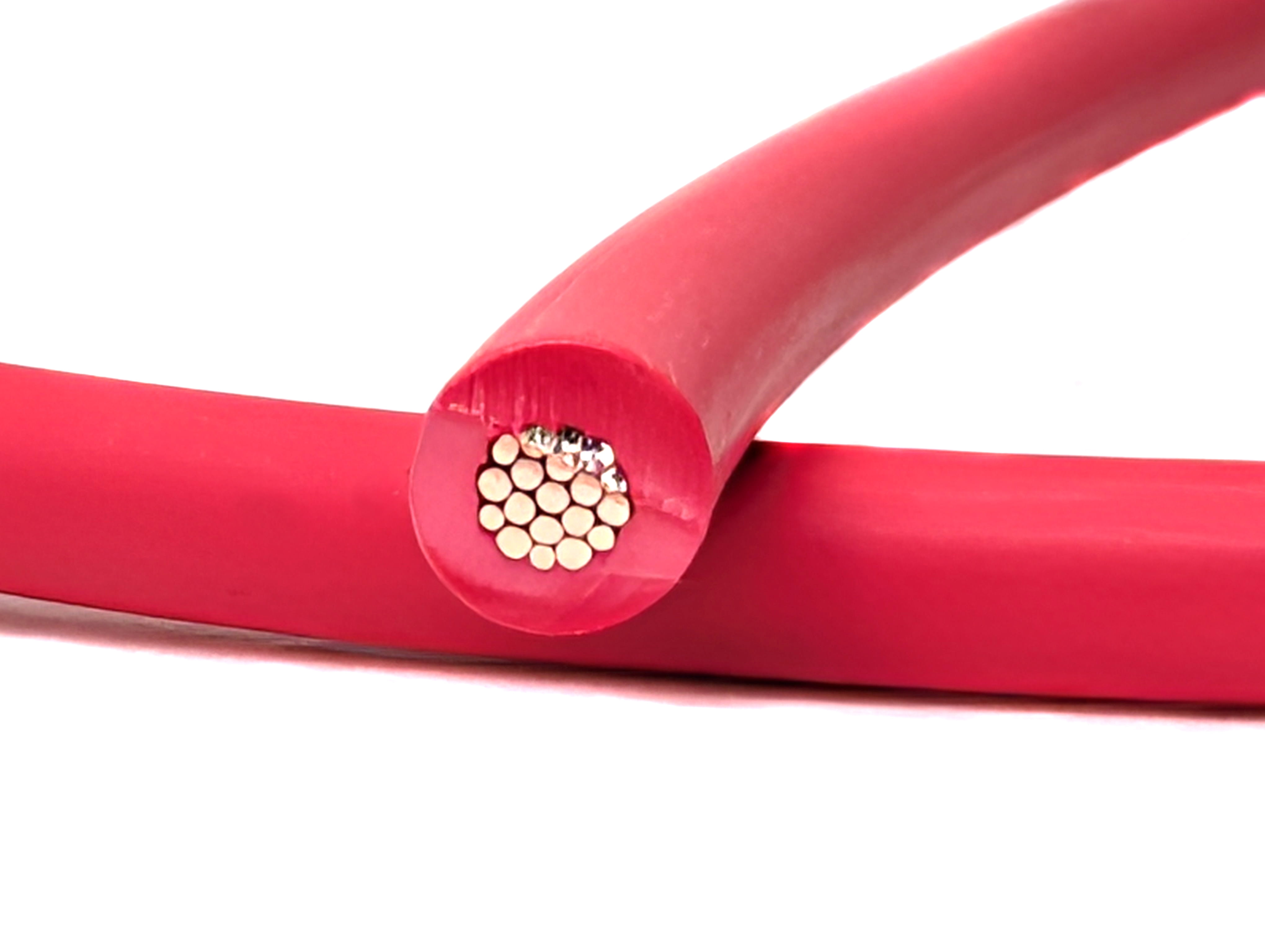 TEMCo 8 AWG PV Solar Panel Wire 100 Ft Red Power Cable UL 4703 Copper MADE IN USA