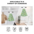 thumbnail image 4 of Sikiie Avocado and Hearts Hand Towel with Loop Hanging Towel Absorbent Tie Towels for Kitchen Tea Bar Bathroom Decor, 4 of 7