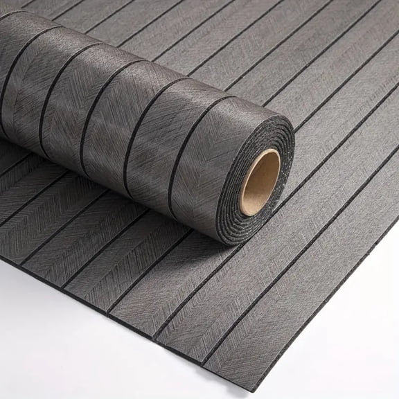 Peel and Stick Wallpaper for Old Furniture Self Adhesive and Removable 15.7 inch x 118 inch Contact Paper Easy to Apply，Ink Brown