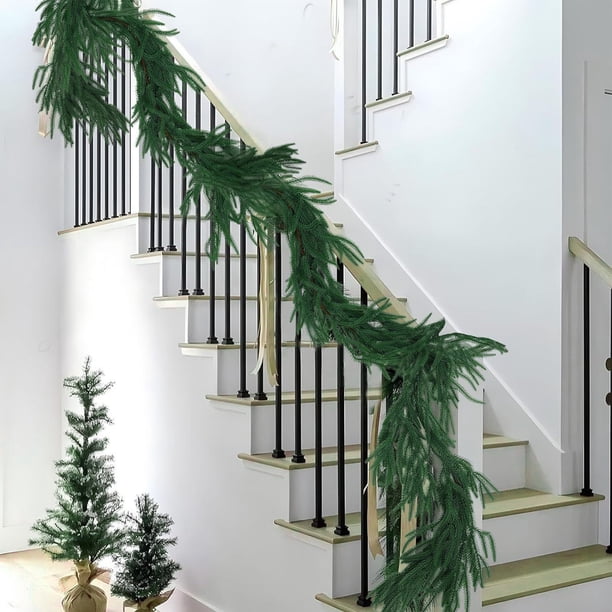 Soft Rubber Christmas Rattan Christmas Pines Needle Door Hanging