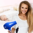 thumbnail image 2 of 1pc Hair Dryer Beauos , Hair Care B, High Power Household Hair Salon Hair Dryer Small Appliances Hair Care Quick Drying Student Dormitory Hair Blow Dryer Polyester Hairdressing Net B, 2 of 6