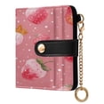 thumbnail image 2 of Small Wallet For Women Bifold Leather Pocket Coin Credit Card Holder With RFID Blocking Strawberry Pattern, 2 of 6