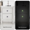 thumbnail image 3 of Cattle Fluorescent Drawer Pulls with Screws: Round 4-Pack, Glow-in-the-Dark Knobs for Cabinets, Wardrobes, and Dressers - Furniture Decorative Door Handles, 3 of 6