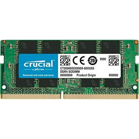 Crucial RAM 8GB DDR4 2666 MHz CL19 Laptop Memory CT8G4SFRA266