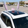 thumbnail image 6 of 3-in-1 Easter Bunny Car Decor Kit, Bunny Ears Nose and Tail Set, Easter Decorations, Vehicle Holiday Decoration, Easy to Apply, Fun Festive Accessory for Car and Truck Exterior, Pink, 6 of 6
