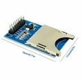 thumbnail image 3 of Tarjeta Micro SD TF 5V 3.3V Módulo de protección de memoria para Arduino DIY Kit (módulo SD), 3 of 7