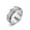 Sliver, variant on Men's Titanium Steel Alloy Rotating Wedding Band Unisex Nickel-Free Anti-Anxiety Ring Minimalist Matte/Brick Texture/Cross/Hammered Finish Comfort Fit Engagement Promise Ring Available in Sizes 6-12