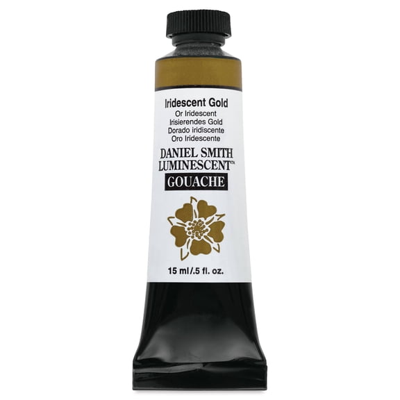 Daniel Smith Extra Fine Gouache - Iridescent Gold, 15 ml Tube