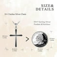 thumbnail image 6 of Cross Necklace 925 Sterling Silver Cross Jewelry Pendant Necklaces Jewelry for Women, 6 of 10