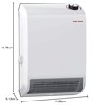 thumbnail image 3 of Stiebel Eltron ventilador eléctrico y calentador montado en la pared, CK 200-2 Tendencia, 3 of 3