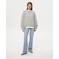 thumbnail image 6 of Women’s Oversized Crewneck Knit Sweater, Loose Long Sleeve Pullover Top, Sizes S‑L, 6 of 6