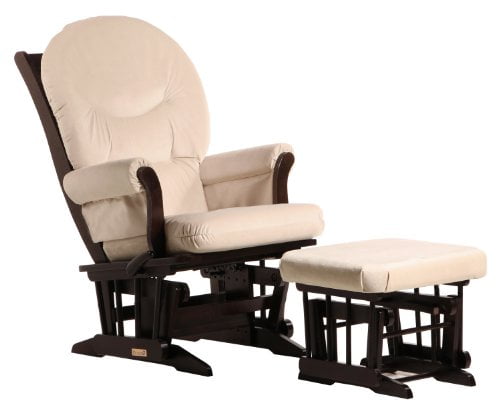 dutailier glider recline and ottoman combo
