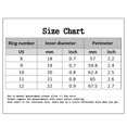 thumbnail image 7 of Xinyolin Wide Roman Numeral Men Ring Stainless Steel Simple - Smooth Finger Ring Fashion Jewelry, 7 of 7