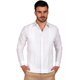 thumbnail image 1 of Guayabera Yucateca De Lino Mod Hoctún Acabado Cola De Raton, 1 of 7