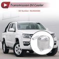 thumbnail image 3 of Enfriador de aceite del motor Unique Bargains para PEUGEOT 3008 2016-2019, enfriador de aceite de transmisión con juntas de anillo No.9824606980, aleación de aluminio, tono plateado, 1 juego, 3 of 6