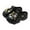 Black, variant on Clogs for Women Waterproof Elevated Platform Clogs For Women Breathable On Casual Comfort Shoes Unisex Daily Wear With Decorative Charms