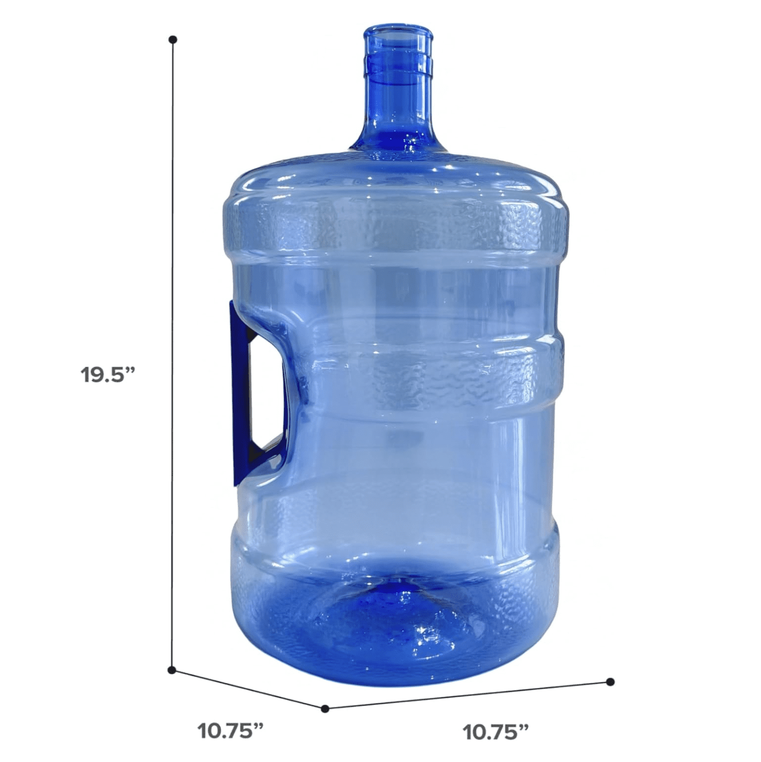EcoForm 5 Gallon Reusable Water Bottle (Including Silicone Cap)