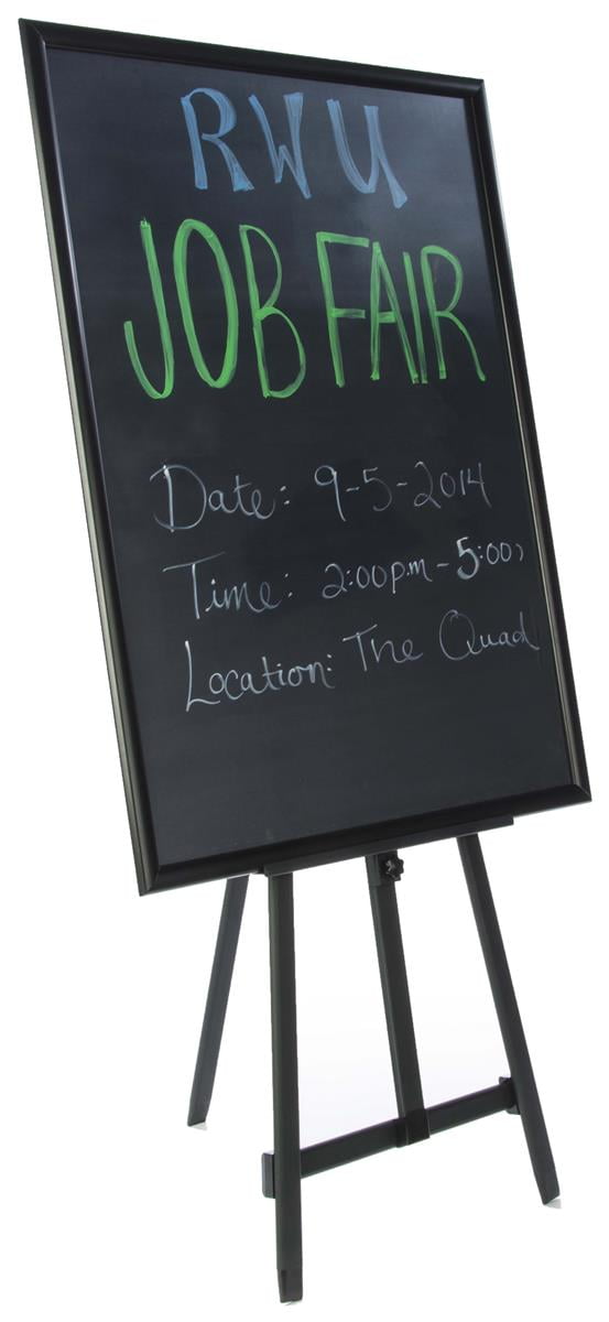36 x 48Inch Liquid Chalkboard with Heavy Duty Presentation Easel